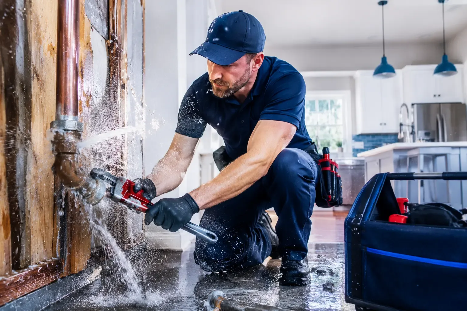Local emergency pipe repair professionals in George, IA